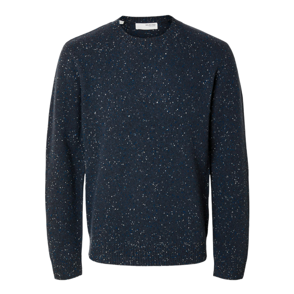 Selected Neil Long Sleeve Knit Neps Crew Neck