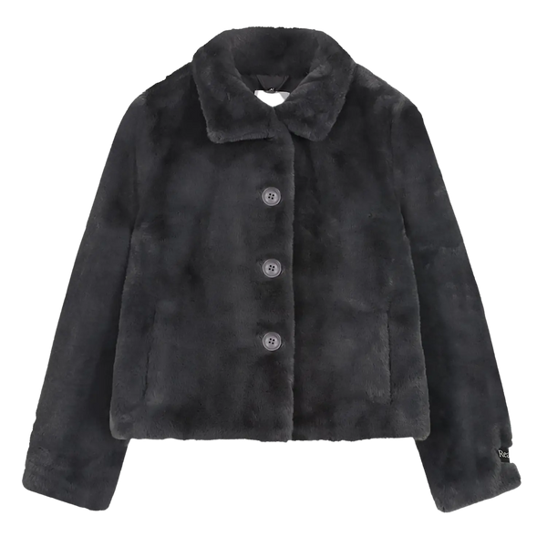 Rino & Pelle Vie Single Breasted Faux Fur Jacket