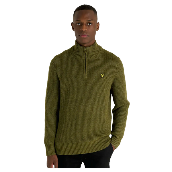 Lyle & Scott Ribbed 1/4 Zip Jumper