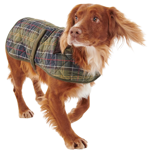 Barbour Tartan Dog Coat