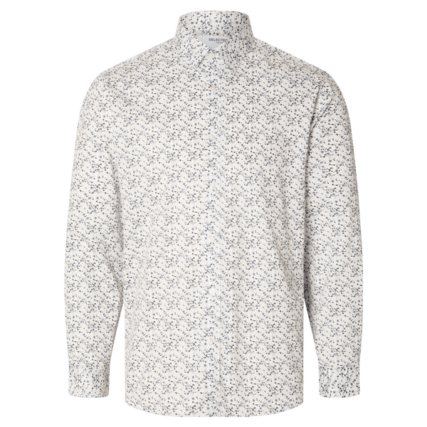 Selected Soho Long Sleeve Patterned Shirt