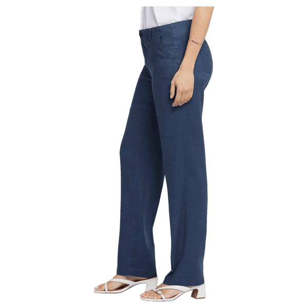 NYDJ Marilyn Stretch Linen Trouser for Women