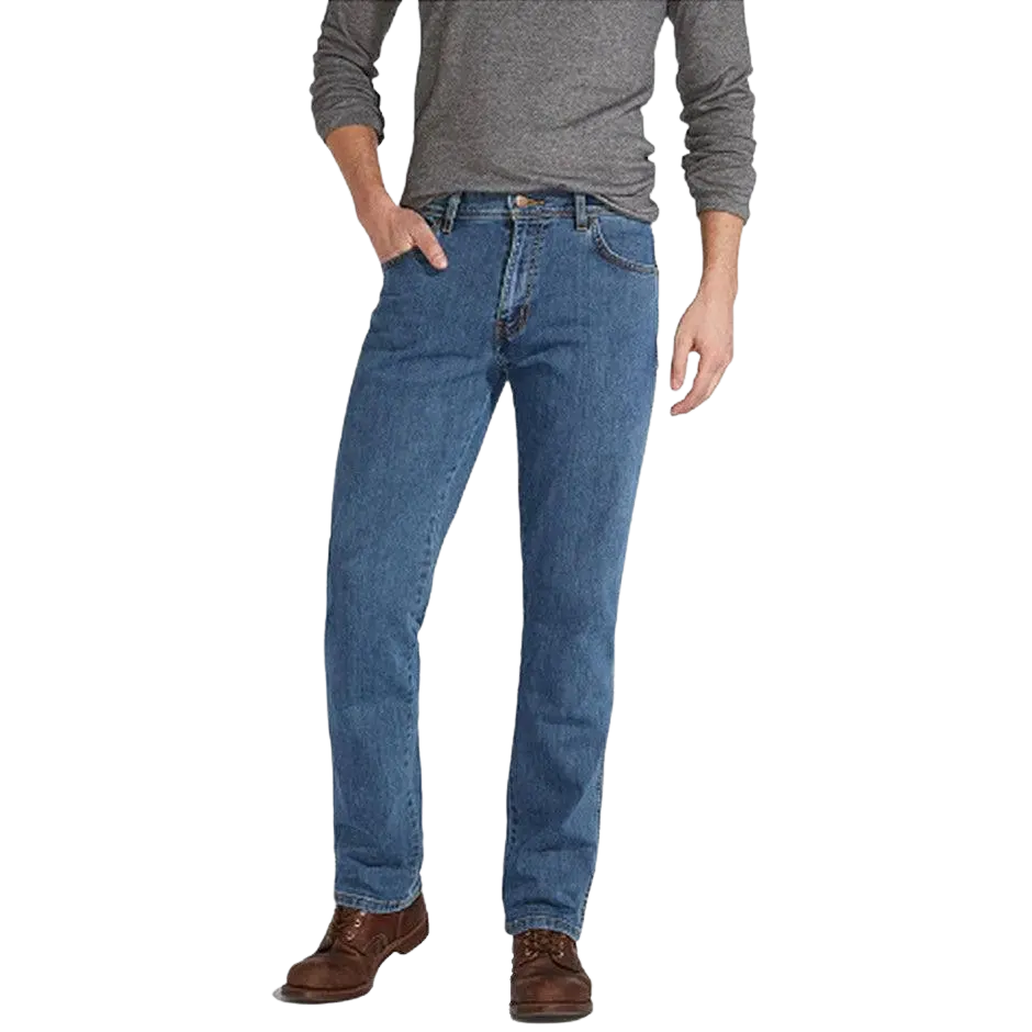 Wrangler Texas Stretch Jeans For Men In Stonewash | Coes