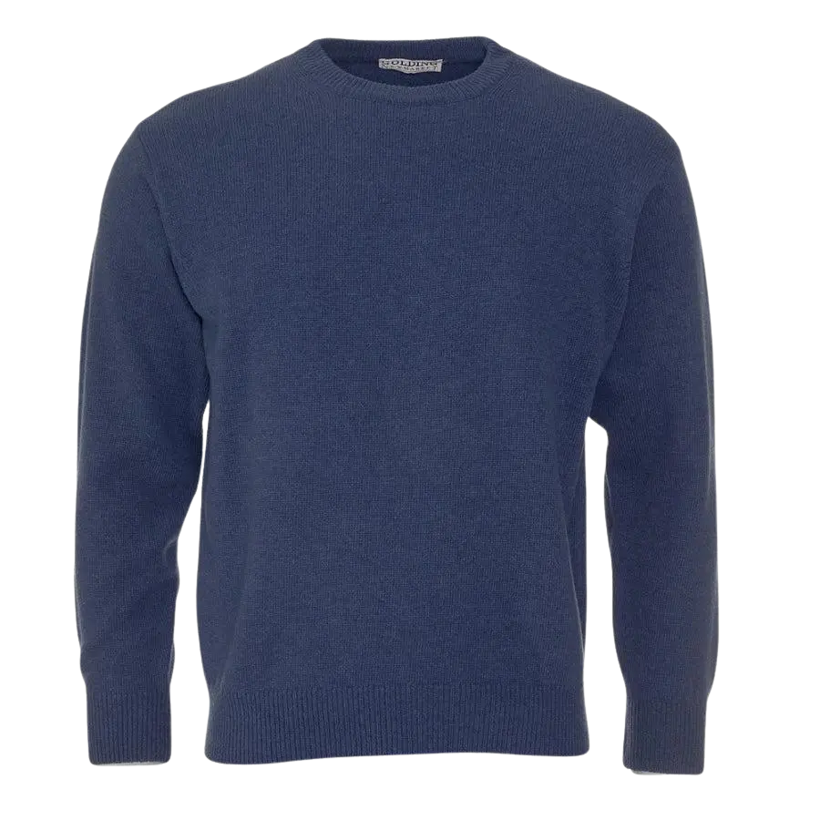 Golding Lambswool Crew Neck Sweater In Royal | Coes