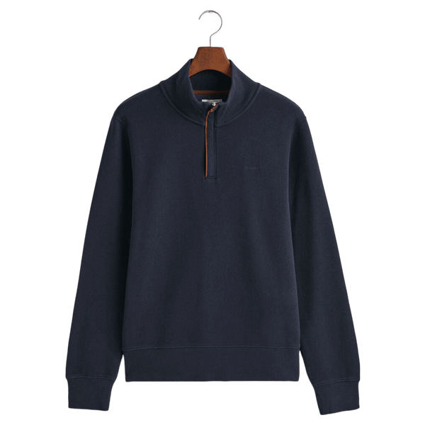 GANT Sacker Rib Half Zip Sweatshirt for Men