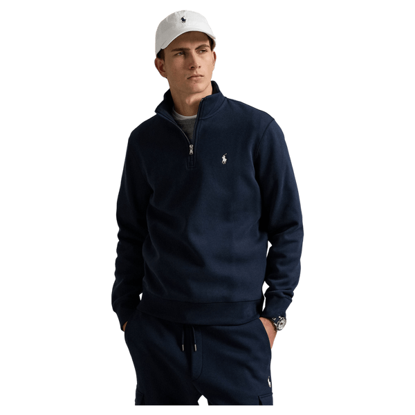 Polo Ralph Lauren Double Knit 1/4 Zip Sweatshirt