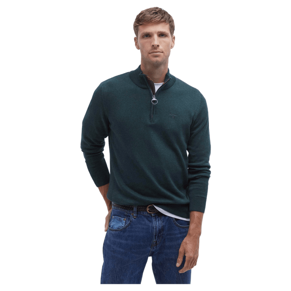 Barbour Cotton Half Zip