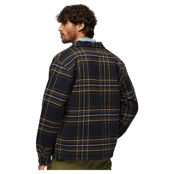 Superdry Surplus Check Quilt Overshirt