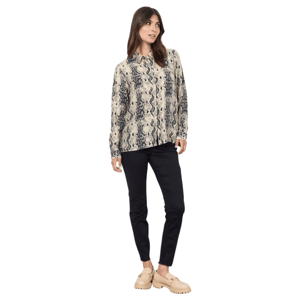 Soya Concept Aida Animal Print Shirt