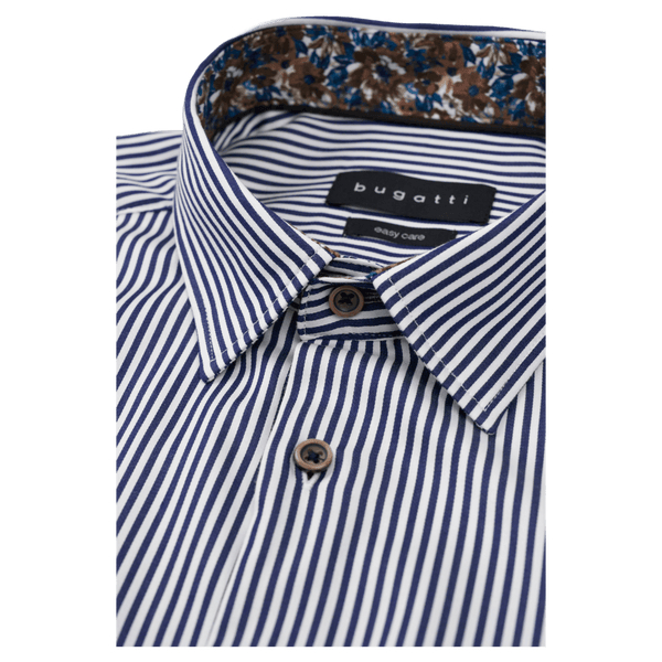 Bugatti Long Sleeve Stripe Shirt for Men