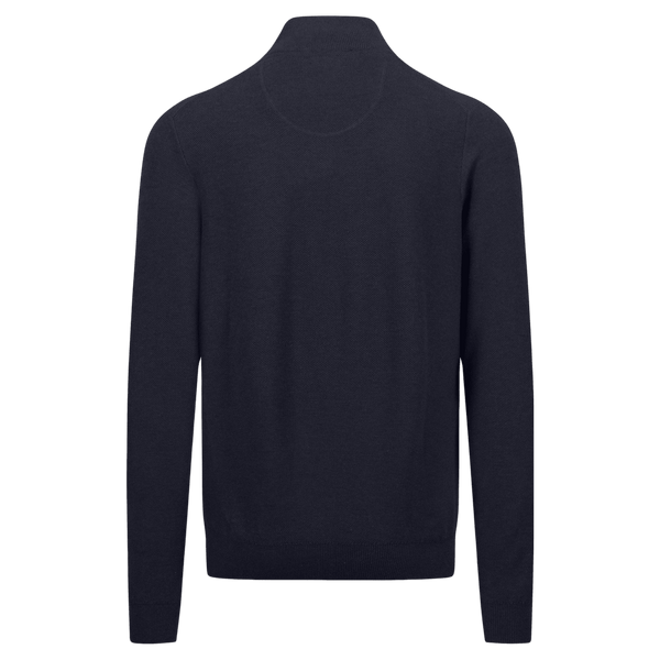 Fynch-Hatton Textured Troyer 1/4 Zip Sweater