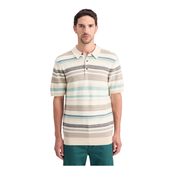 Scotch & Soda Structured Knitted Polo for Men