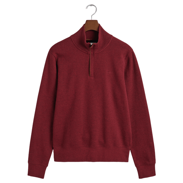 GANT Sacker Rib Half Zip Sweatshirt for Men