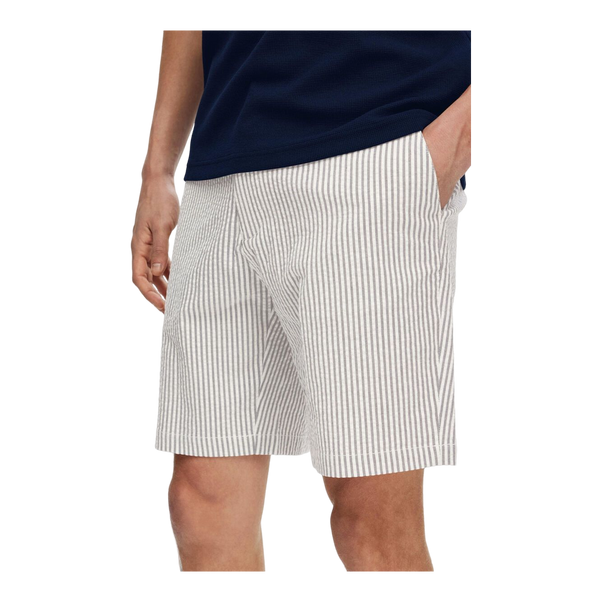 Selected Regular Karl Seersucker Shorts for Men