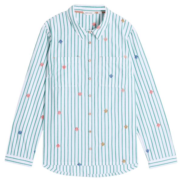 White Stuff Sophie Embroidered Shirt