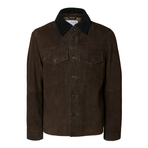 Selected Ross Suede Overshirt