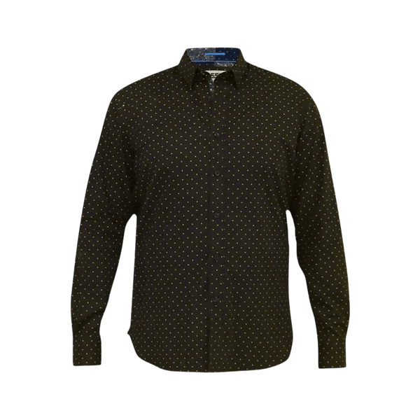 Duke Spot Print Long Sleeve Shirt