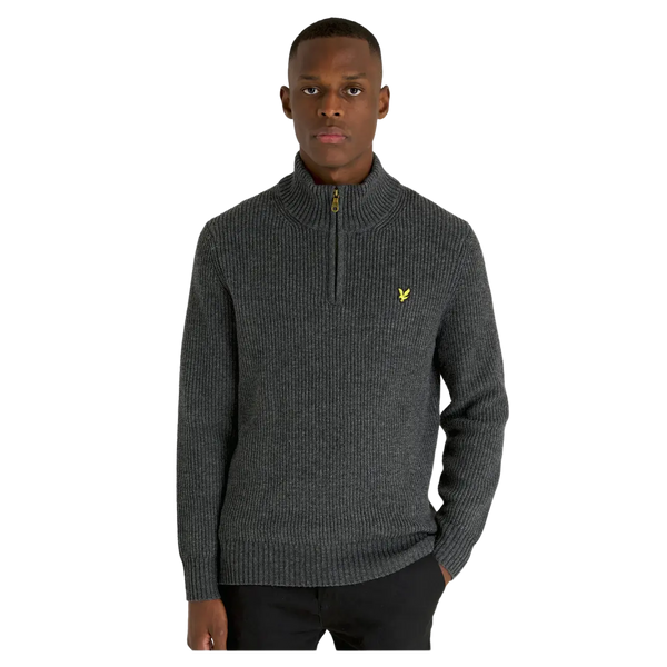 Lyle & Scott Ribbed 1/4 Zip Jumper