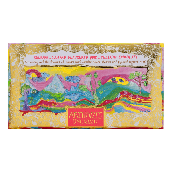 Arthouse Unlimited Peace, Rhubarb & Custard Colombian Chocolate