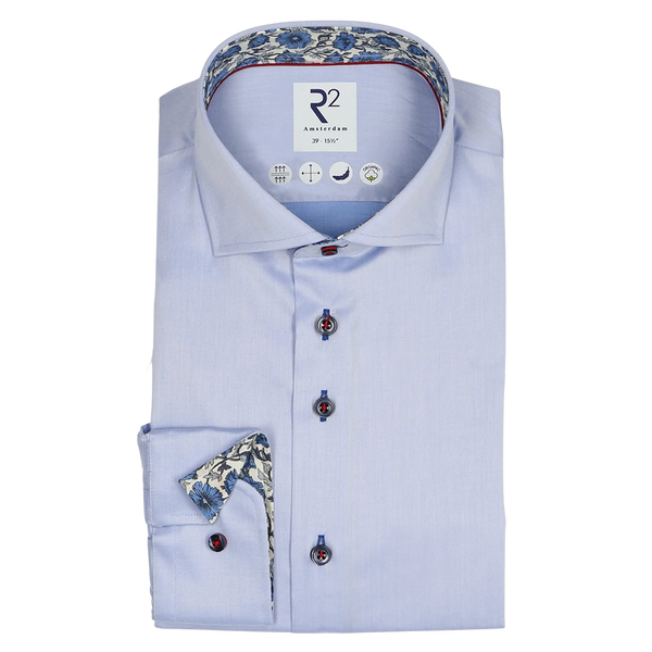 R2 Amsterdam Liberty Print Shirt With Trim