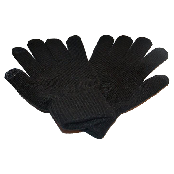 Touchscreen Gloves for Kids in Black