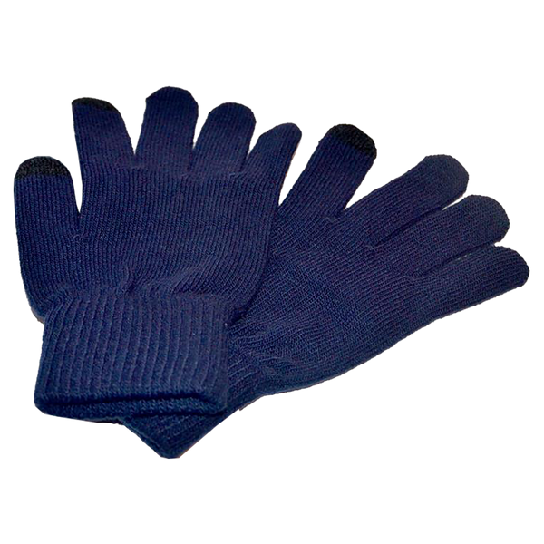 Touchscreen Gloves for Kids in Navy