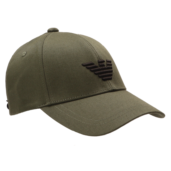 Emporio Armani Baseball Cap With Eagle Embroidery