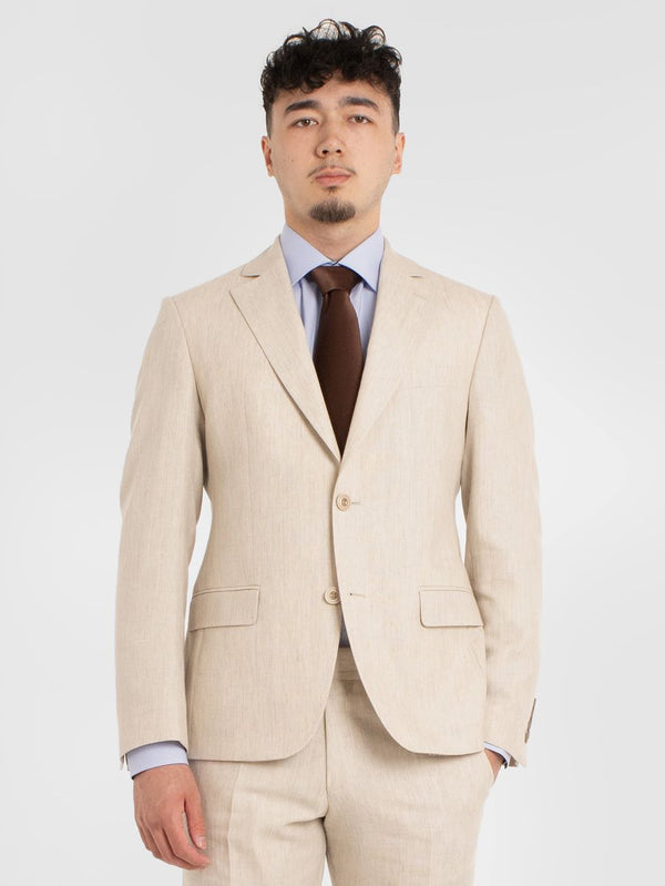 Atelier Torino Wool/Linen Suit Jacket for Men