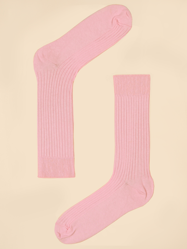 William David Cotton Rib Socks