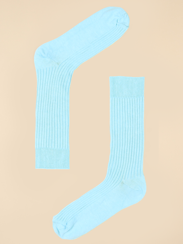 William David Cotton Rib Socks