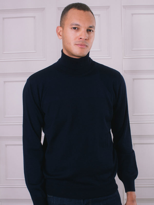 Golding Merino Roll Neck Sweater