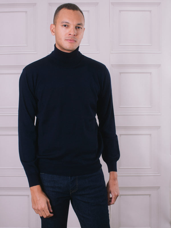 Golding Merino Roll Neck Sweater