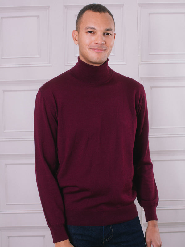 Golding Merino Roll Neck Sweater