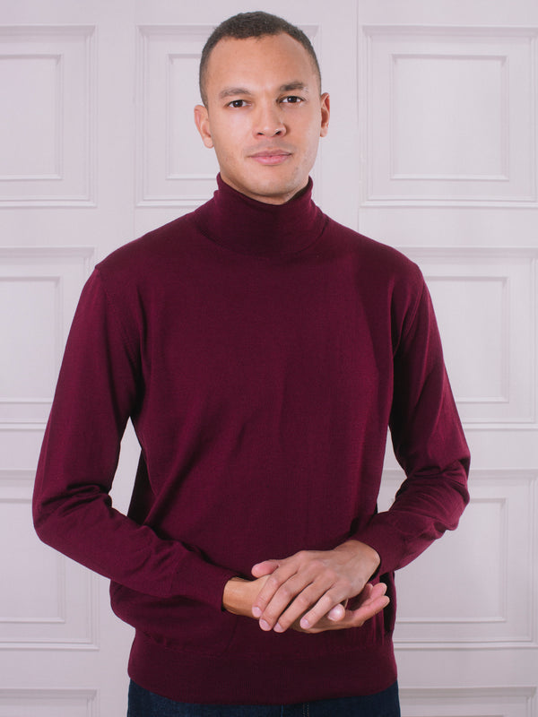 Golding Merino Roll Neck Sweater