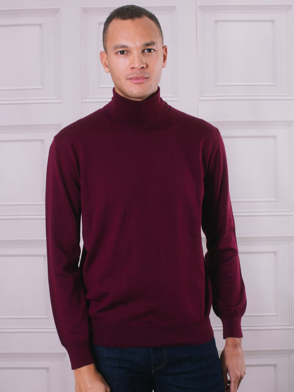 Golding Merino Roll Neck Sweater