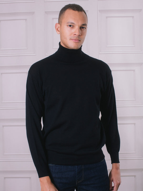 Golding Merino Roll Neck Sweater