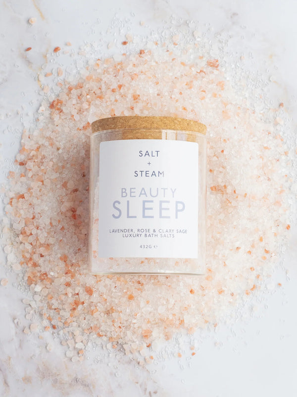 Salt + Steam Beauty Sleep Bath Salts Jar