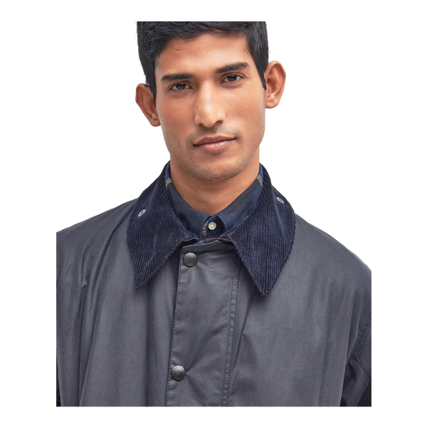 Barbour Mens Border Jacket in Navy