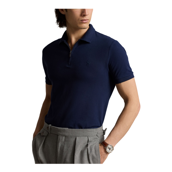 Polo Ralph Lauren Short Sleeve Zip Polo Shirt