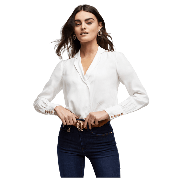 Holland Cooper Cupro Shirt Bodysuit