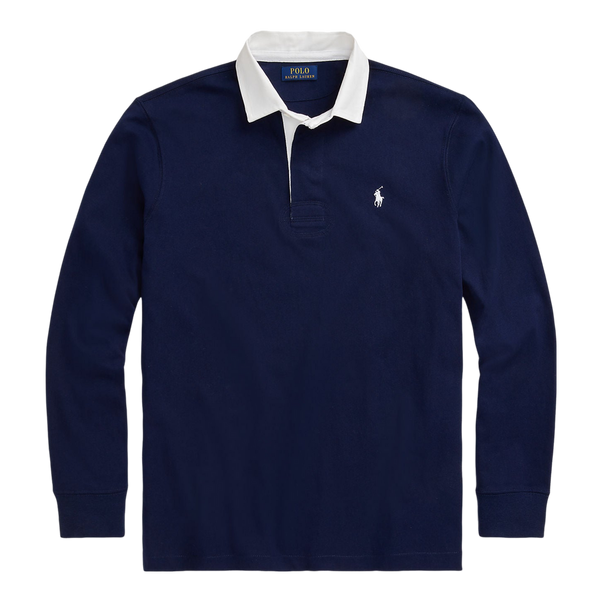 Polo Ralph Lauren Long Sleeve Knit Rugby Shirt for Men