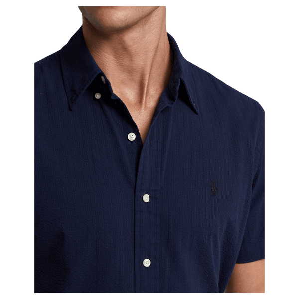 Polo Ralph Lauren Seersucker Short Sleeve Sport Shirt