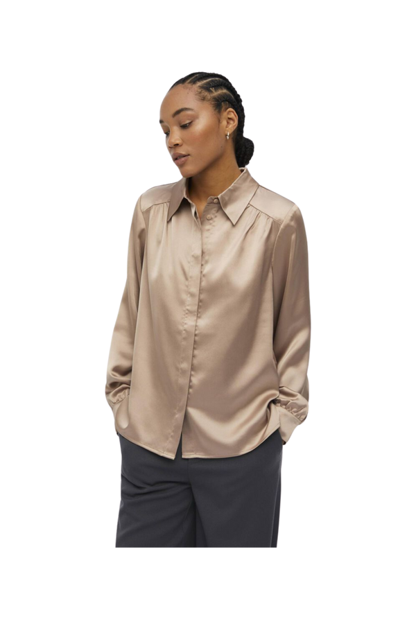 Object Sateen Long Sleeved Shirt