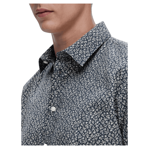 Selected Soho Long Sleeve Patterned Shirt for Men