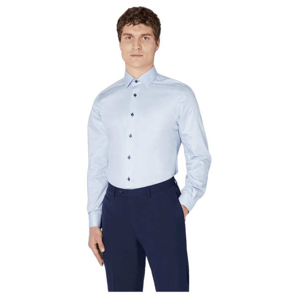 Remus Uomo Trimmed Classic Long Sleeve Shirt