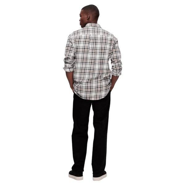 Selected Regowen Long Sleeve Flannel Shirt for Men