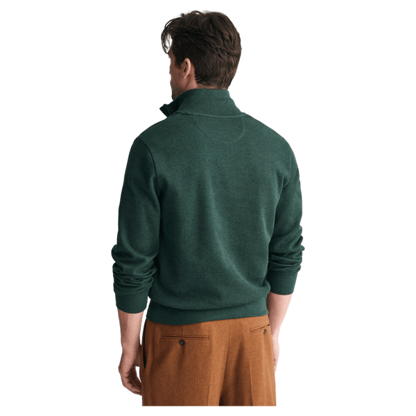 GANT Sacker Rib Half Zip Sweatshirt for Men