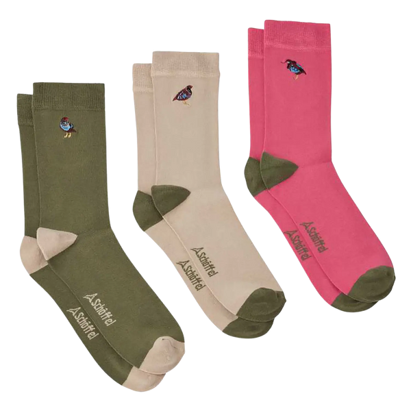 Schoffel Ladies Bamboo Socks - Box Of 3