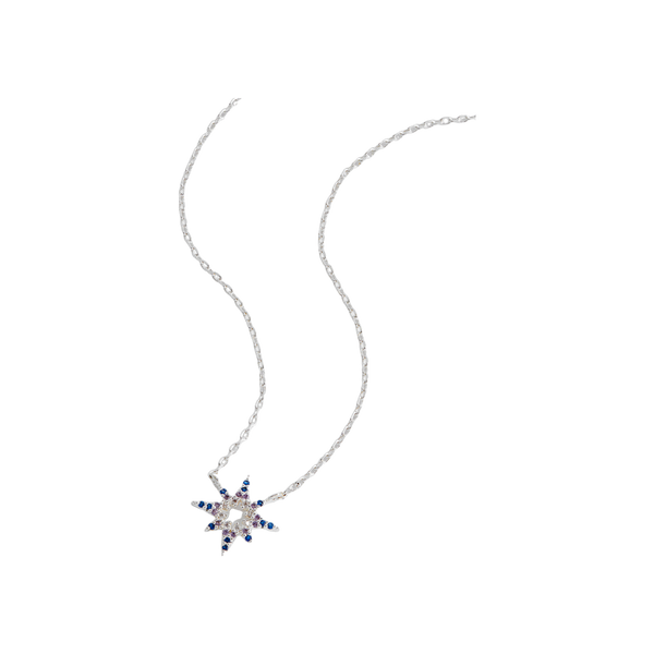 Estella Bartlett North Star Multi CZ Necklace