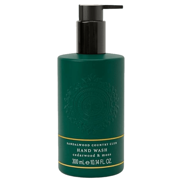 The Somerset Toiletry Co. Sandalwood Country Club Green Signature Cedarwood & Moss Hand Wash 300ml